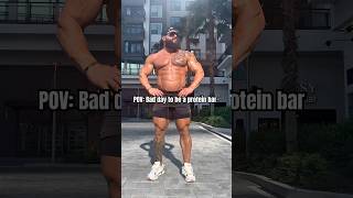 KING OF PROTEIN BARS #foodie #funny #shorts