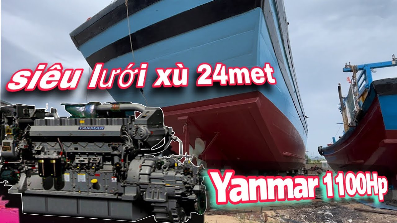 Siêu Lưới Xù 1100hp Sắp Hạ Thuỷ