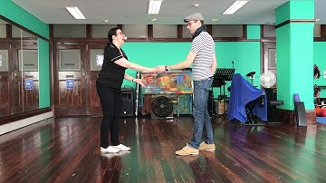 Swing Dancing - tuck turn, rhythm breaks and Texas Tommy Aug19