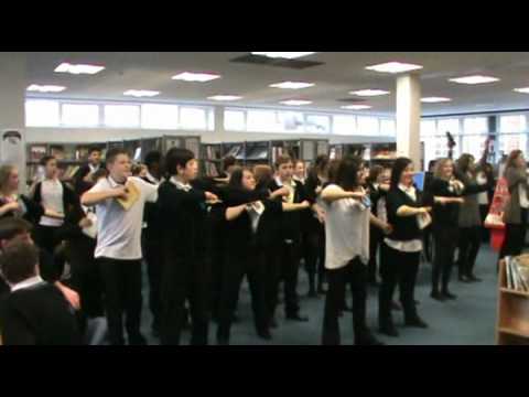 Hampton Academy ReadARthon 2011: Flash Mob!