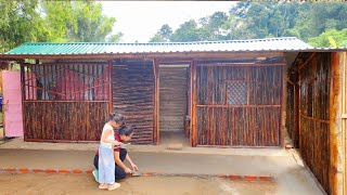Download Lagu How to build a small Bamboo house and use Red Bricks, Cement to make a front yard MP3 Download Lagu How to build a small Bamboo house and use Red Bricks, Cement to make a front yard MP3