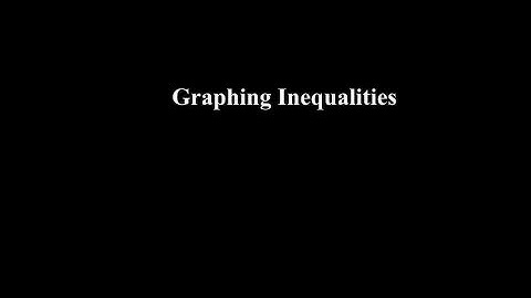 Lesson 2.7 : Graphing Inequalities