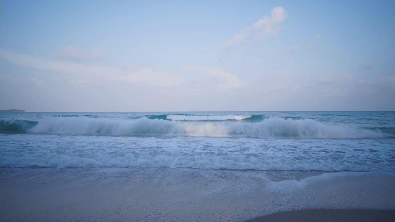 Waves rushing. Waves rushing
