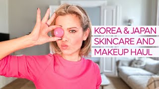 Korea and Japan Skincare and makeup haul