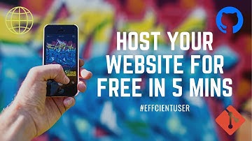 How to host your HTML website on GitHub Pages for free