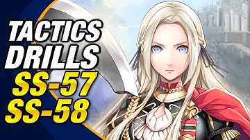 Fire Emblem Heroes - Tactics Drills: Skill Studies 57 & 58: Three Houses 1 and 2 [FEH]