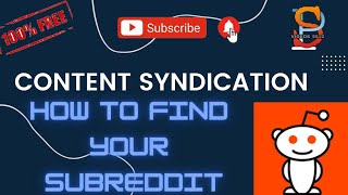 How To Find Your Subreddit