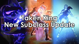 Destiny Taken King: Sunbreaker, Stormcaller and Nightstalker Subclass Updates