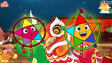 Nhạc Trung Thu Thiếu Nhi Sôi Động ♫ Thùng Thình Thùng Thình ♫ Vầng Trăng Cổ Tích
