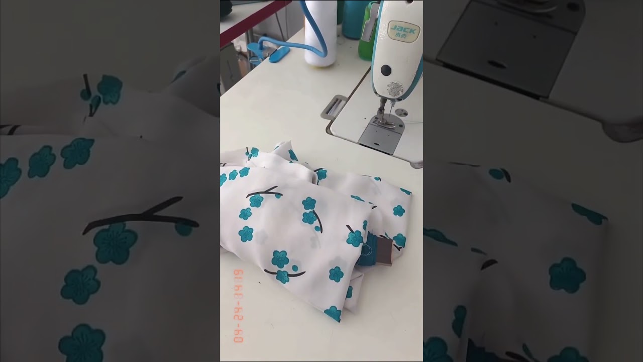 اسهل طريقه فصال وخياط فستان جيوب بدون حفره ردن