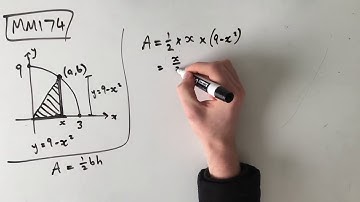 MM174 Maths Methods Fortify Study Guide - "How to find the maximum area of a triangle"