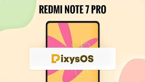 Official Pixys OS Android 13 Redmi Note 7 Pro Violet