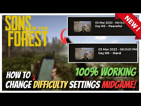 How to activate the Peaceful Mode in Sons of the Forest and what does it do