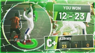 NBA 2K19 MyPARK - SCORED 23 POINTS IN 1 GAME! THE BEST BUILD IN NBA 2K19!