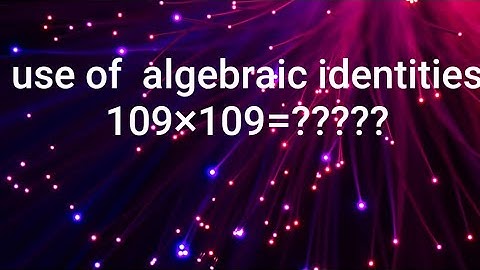 Evaluate Using Algebraic Identities