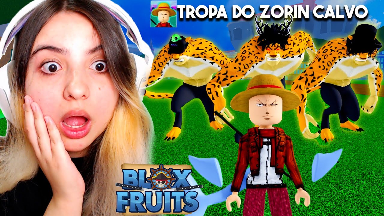 Criei Minha Primeira TripulaÇÃo SÓ De Fruta Leopard No Blox Fruits