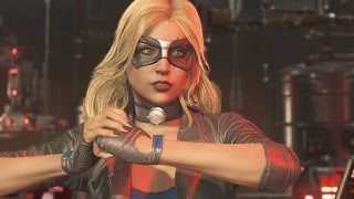 Injustice 2 - Black Canary All Intro/Interaction Dialogues