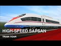 Exclusive Tour of the High-Speed Sapsan Train