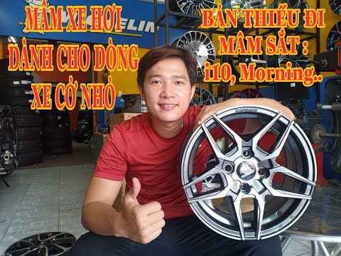 Video Giới thiệu các mẫu mâm 14inch lắp cho các dòng xe cở... - youtube