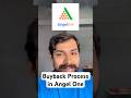 How to Apply Buyback Angelone.#stockmarketnews #stockmarket #buyback #trading #finance #infosys