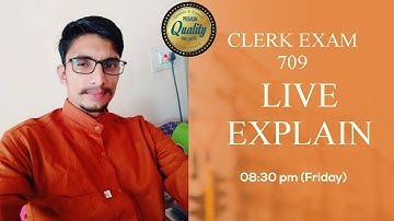 Solve Clerk Exam Post Code 709 Hpsssb