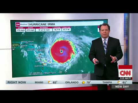 Video: Hurricane Irma Has Reached The Fifth Category: A State Of Emergency Declared In The Caribbean And Florida - Alternative View