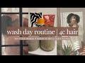 my quick wash day routine | THICK, natural 4c hair