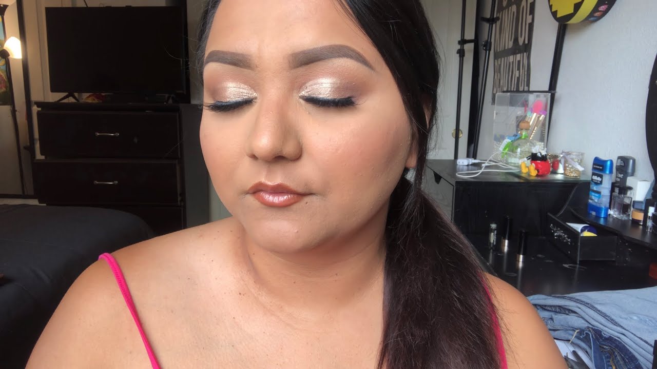 Neutral Colored Glam | Dominique Cosmetics Latte Palette