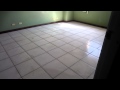 The Finished Tile Bedroom Floor