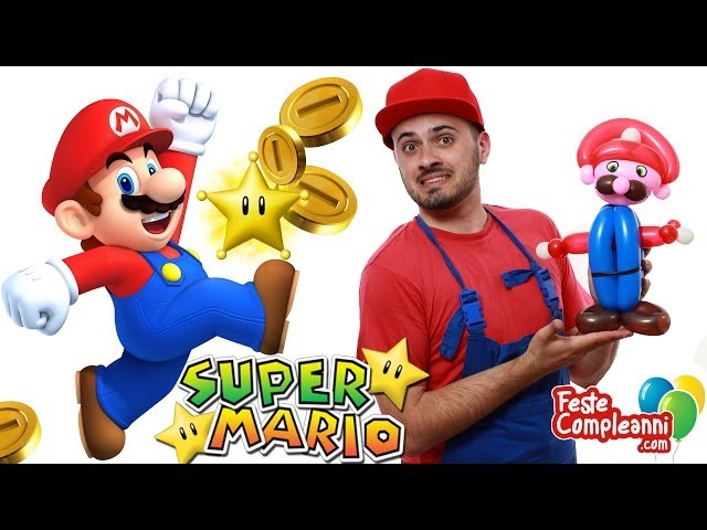 Super Mario Palloncino - Super Mario bros Balloon - Tutorial 100