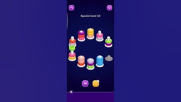 Nut Sort - Special Level 13 (Between Level 68 & 69) (Gameplay)