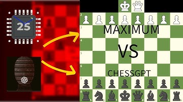 Crazy Chess Game: Can Maximum Beat ChessGPT with only pawns and the queen??