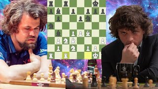 Inferior chess game | Hans Niemann vs Magnus Carlsen 8