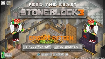 StoneBlock3 Redemption (Ep15) Automatic Hammer Time!