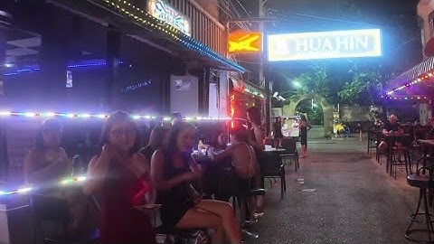 WALKINGSTREET SOI BINTABATH HUA HIN | #Thailand  Nightlife 2025