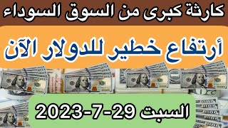 سعر الدولار اليوم في مصر/سعر الدولار والعملات الاجنبية في السوق السوداء السبت 29-7-2023