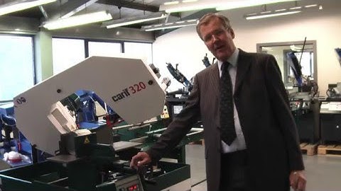 CARIF 320 BSA VAR E semi automatic bandsaws