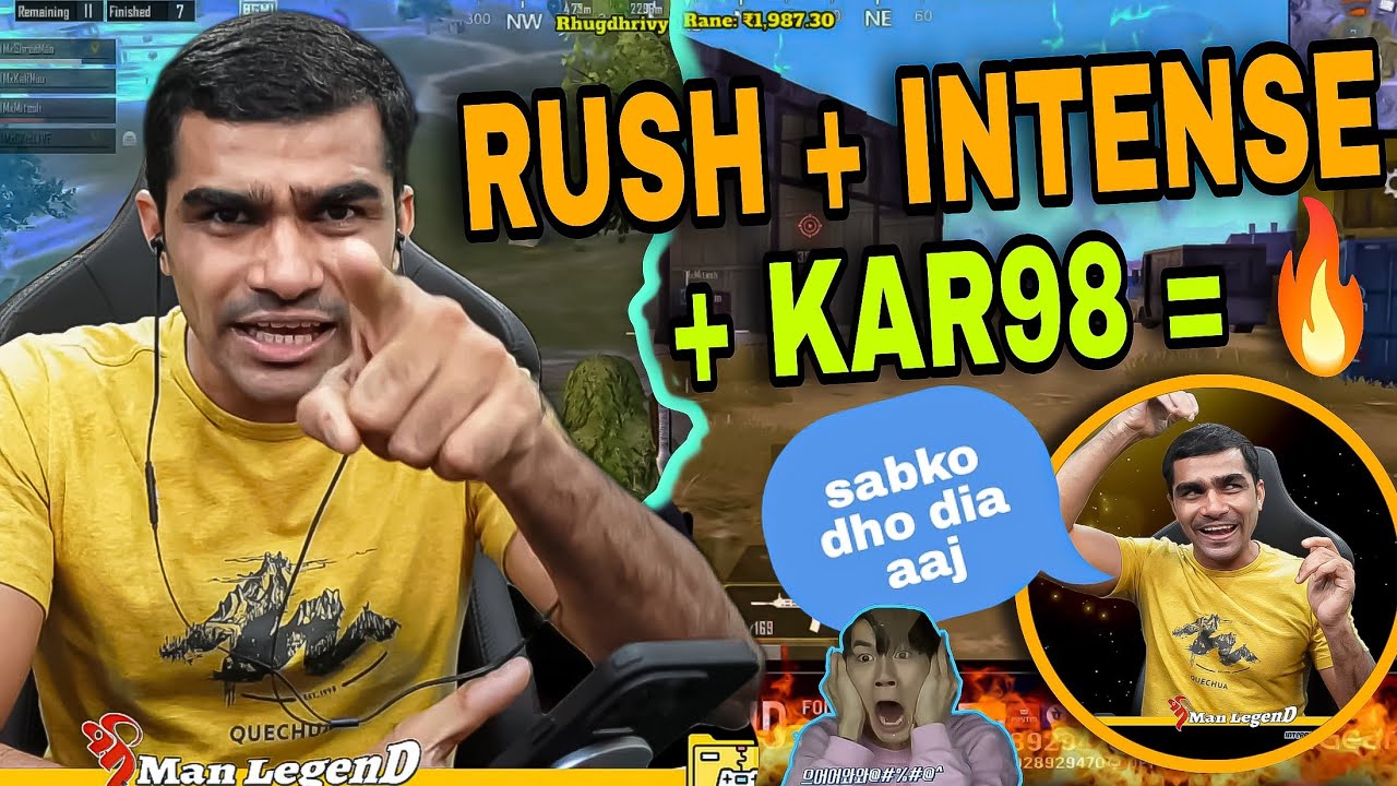 Bgmi Aggressive Gameplay With Comedy Ft Shreeman Legend | Shreeman Legend Sniping King For A Reason 
