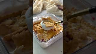 isn't this the easiest high-protein cheesecake recipe?! #recipe #easyrecipe #sweet
