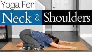 Yoga For Neck And Shoulders | Yoga To Release Tension | Yoga with Rachel