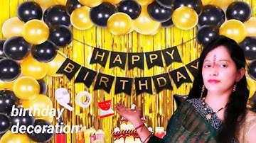 Birthday decoration item unboxing @Anshkohli20 