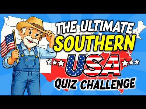The Ultimate Southern USA Quiz Challenge 95 Fail