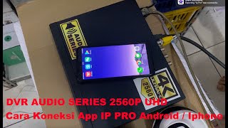 PAKET MURAH CCTV AUDIO 4 CHANNEL 2 KAMERA FULL COLOR ULTRA HD 4K 2560P 8MP + HDD 1TERA