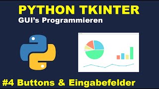 Buttons und Eingabefelder Programmiert und Erklärt | Python GUI's mit Tkinter Programmieren #4