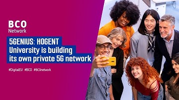 5GENIUS: HOGENT University is building its own private 5G network