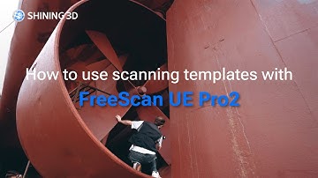 How to scan large parts with FreeScan UE Pro2