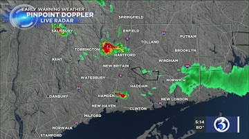 FORECAST: Strong storms bring heavy rain, hail, flash flood warning