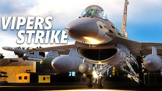 Growling Sidewinder & LongShot F-16 Viper Strike | DCS World