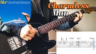 Blur - Charmless Man (Guitar Cover   Tabs)