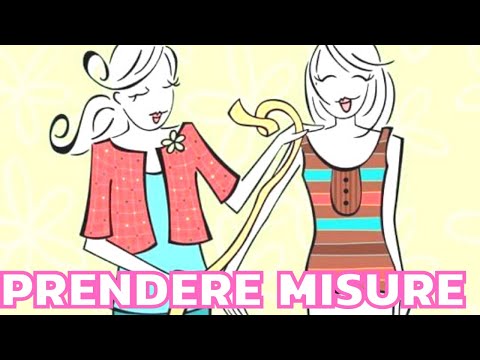 🧵👗COME PRENDERE LE MISURE del corpo • Scuola di cucito per principianti